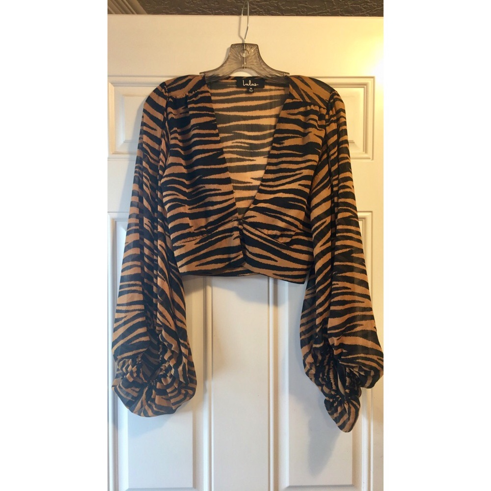 Animal Print Top